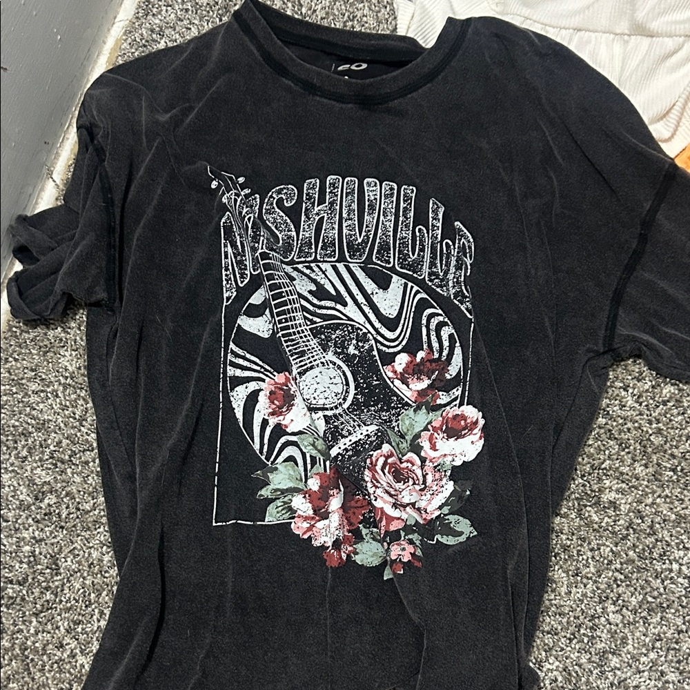 SO Black Nashville Graphic Tee